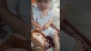 My sister brought me LABUBU #baby #xumayro #cutebaby #cute #labubutoy