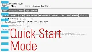 How to Use Ditto and Ditto DX's Quick Start Mode