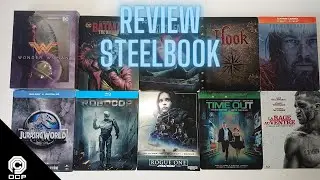 Review Steelbook Collection (Part 2) #Batman #wonderwoman #bluray #hook #robocop #dc #dccomics