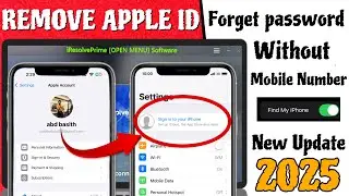 Apple ID Removed Without Password or Phone Number 2025 | how to remove Apple ID for All iPhones