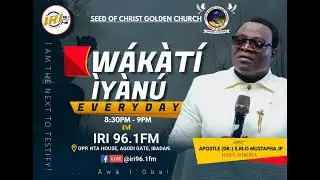 MIRACLE HOUR WITH  APOSTLE [DR] S.M.O MUSTAPHA J.P BABA SEBIOBA