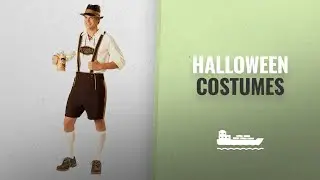 Fun World Men Halloween Costumes [2018]: InCharacter Costumes Men's Bavarian Guy Costume, Brown/Tan,