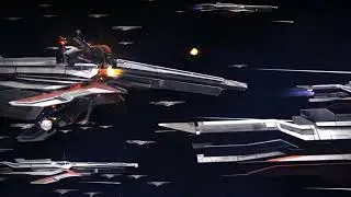 Turian Fleet vs Reapers (Mass Effect Legendary Edition)