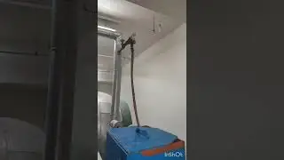 Increase chilled water pressure manually