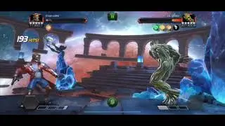 Labyrinth of Legends - Star Lord vs Groot 1% Health 1 Shot! OMG! - Marvel Contest Of Champions