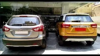 Vitara Brezza vs S-cross Comparison official review