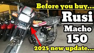 2025 New Rusi Macho 150 update review and price update！