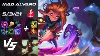 MAD Lions Alvaro SUPPORT Zoe vs Nidalee - EU Challenger Patch 26.2