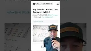 Key Dates For Student Loans In 2025
