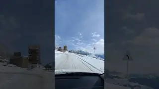 Кавказские Горы #russia #mountains #travel #vlog #nature #beautiful #winter #road #shorts