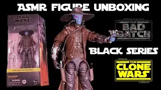 STAR WARS ASMR | Black Series Cad Bane! (ASMR Figure Unboxing)