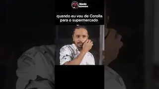 Quando voc&ecirc; vai de Corolla rebaixado pro supermercado😎🔥 #corolla
