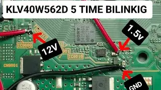 KLV-40W562D SONY LED TV 5 TIME Blinking problem