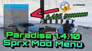 GTA 5 MOD MENU - Paradise 1.4.10 Sprx Mod Menu +DOWNLOAD | ps3 sprx