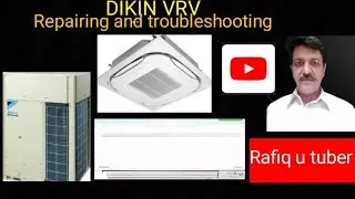 VRV system repair and run