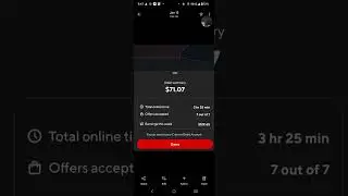 Quick dash on a Tuesday night? How did I do? #doordash 