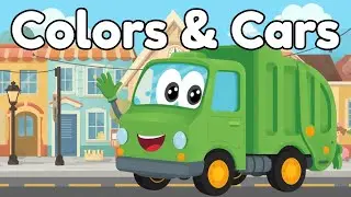 Garbage Truck Nursery Rhyme 🗑️🚛 | Green Truck Song for Toddlers