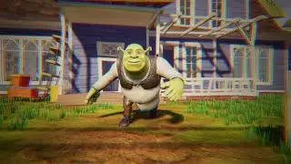 This SHREK Neighbor is TERRIFYING in Hello Neighbor!