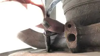 Infiniti fx35 fx45 S50 how to change front ABS sensor Замена переднего датчика ABS
