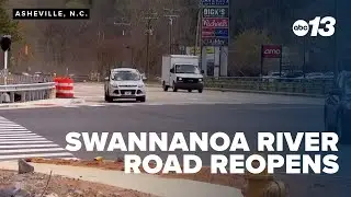 Swannanoa River Road reopens after Helene