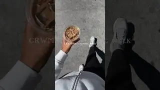 GRWM for morning walk ☕️✨ #morningroutine #morningvlog #asmr #coffee #aesthetic #selfcare