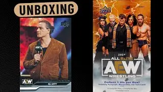 Unboxing 2024 AEW UPPER DECK HOBBY BOX - Pack 6