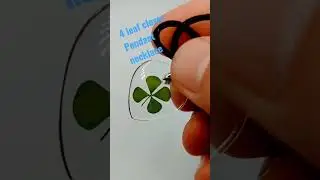 Four Leaf Clover Pendant Necklace - Made with Genuine Four Leaf Clover with Unique ID