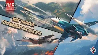 WAR THUNDER TOURNAMENT HIGHLIGHTS! (2v2 and 4v4 Gaijin Official!)