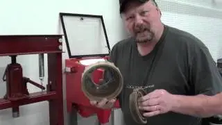 Self Contained Blast Cabinet Parts Cleaner
