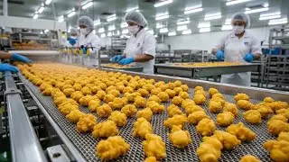 Crispy Fish Popcorn Making Process 😍 | Real Kitchen Production (No Talk)