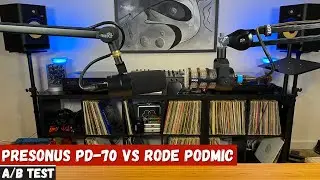 Тест PreSonus PD-70 против Rode Podmic A/B