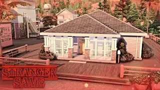 MAYFIELD & HARGROVE HOUSE ✨Stranger Save ✨ The Sims 4 Speed Build | No CC