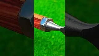 Unique Way to Repair a Broken Chisel Handle! #shorts #Repair #Chisel #Broken