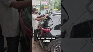 🔥 Sonet SPOILER Extender ABS | Kia Sonet | #kiaindia #kiasonet #sonet2025 #kiaindia #carreview