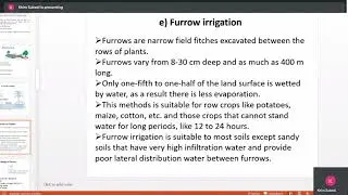 Types of Farm Irrigation Methods lecture by Khimananda Subedi || Farm Water Management, Irrigations