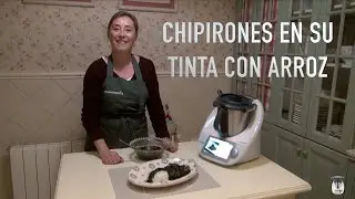 CHIPIRONES EN SU TINTA CON ARROZ - RECETAS CON THERMOMIX PASO A PASO