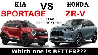 ALL NEW Kia SPORTAGE Vs ALL NEW Honda ZR-V | Which one is better?