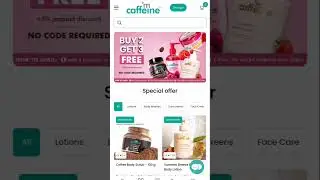 M caffeine buy 2 get 3 free all products 🥹😱 #m caffeine #ytshorts