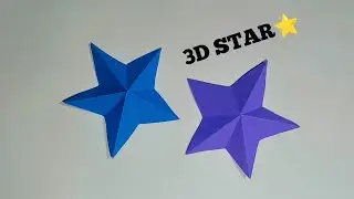 How to make beautiful star with color paper | DIY pap Craft ideas, videos and tutorials