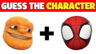 Угадайте персонажей из Marvel — Человека-паука и его удивительных друзей — по эмодзи! | Крутись, ...