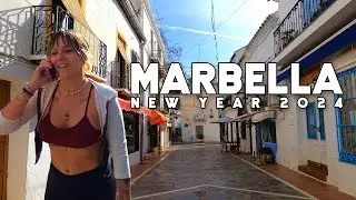 Marbella Spain New Year January 2024 Update Costa del Sol | Málaga [4K]