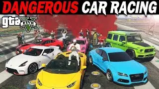 I Survived the World's Most Dangerous Car Race! | GTA 5