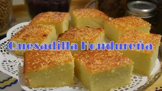 Quesadilla Hondureña de arroz (Rice & Cheese cake)