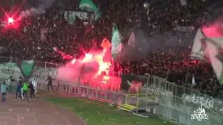 كراكاج خيالي من الكورفا سود مع هدف  بوزوق و بولكسوت للرجاء الرياضي في مباراة الديربي مع الوداد