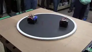 MakeICT 2014 Robot Sumo Championship Round - DragonSlayer vs Maelstrom - Part 1