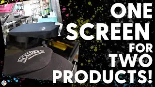 Offer Hats with Any Left Chest Print Order USING THE SAME SCREEN!