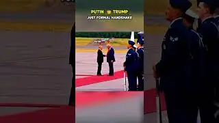 Putin&rsquo;s Different Reactions ❤️Handshake for Trump 🤝 Hug for Modi 🤗 🇮🇳🇷🇺