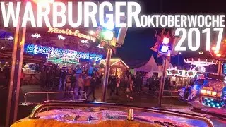 Oktoberwoche in Warburg 2017 ► Kirmes Fahrgeschäfte Mix │MGX