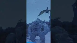 Как легко и быстро приручить Горного голема одному | How easy to tame Rock golem solo #shorts