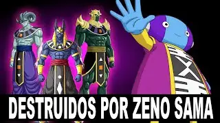 &iquest;Como eran los 6 dioses de la destrucccion DESTRUIDOS por Zeno sama? - Dragon Ball Super